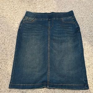 Be Girl Denim modest skirt size L